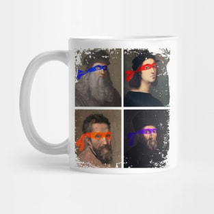 Classic Turtle (grunge egde) Mug